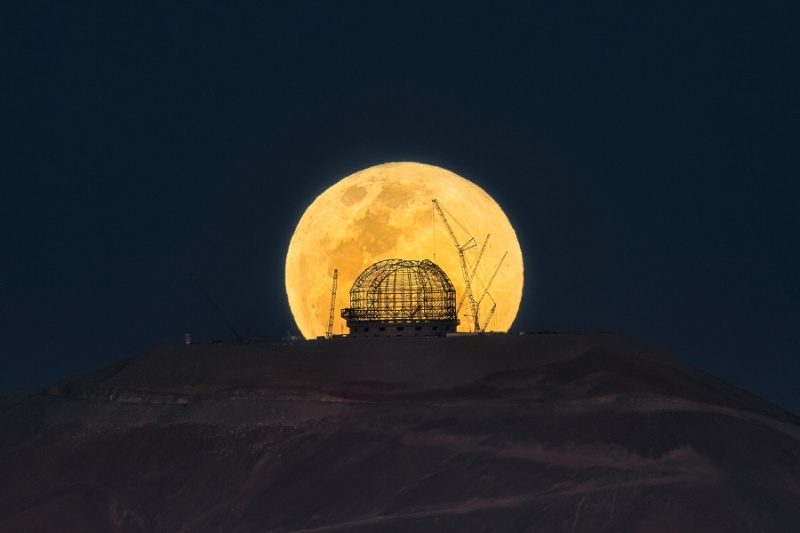 ساخت بزرگ‌ترین چشم جهان برای رصد کیهان درحال پیشرفت است [تماشا کنید]