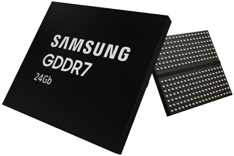 سامسونگ حافظه ویدیویی فوق‌سریع GDDR7 معرفی می‌کند؛ ۷۷ درصد سریع‌تر از GDDR6