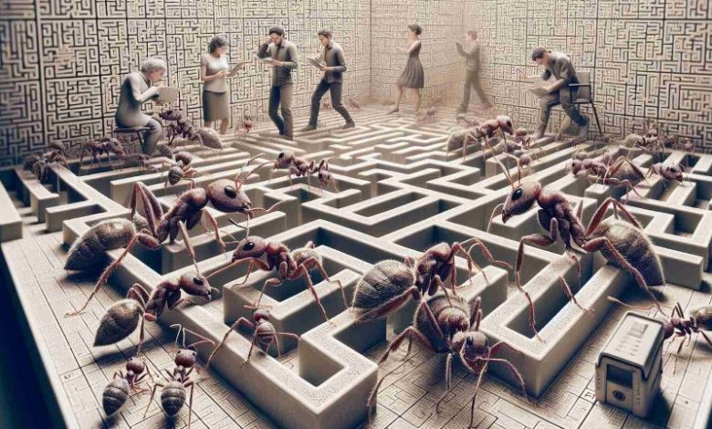 عملکرد گروهی مورچهها در حل مسائل بهتر از انسانها است
