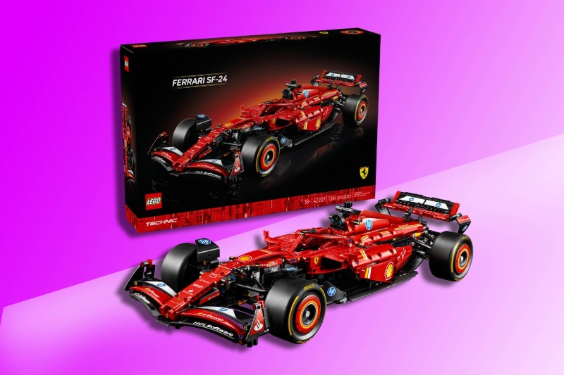 لگو غولپیکر و پیشرفته فراری F1 رونمایی شد؛ تجربهای لوکس با قیمت ۲۳۰ دلار!