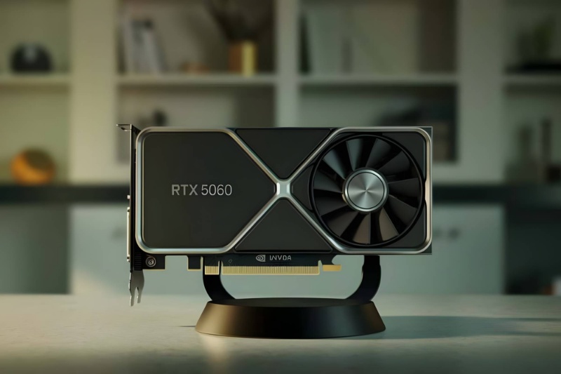 گرافیک RTX 5060 حافظه ۸ گیگابایتی نسل قبل را حفظ میکند؛ اما با ارتقا به GDDR7