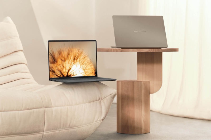 اولترابوک سبکوزن Zenbook A14 با پردازنده اسنپدراگون معرفی شد؛ مکبوک ایر ایسوس