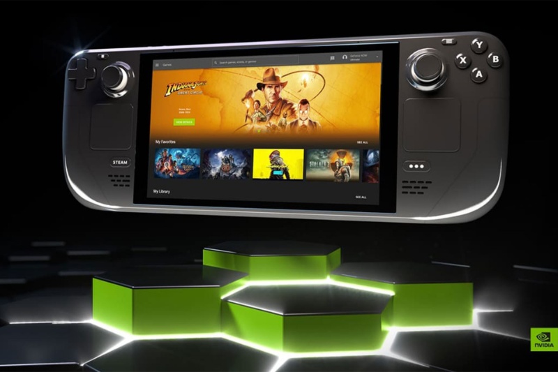 اپلیکیشن بومی GeForce Now انویدیا برای کنسول دستی استیمدک منتشر میشود