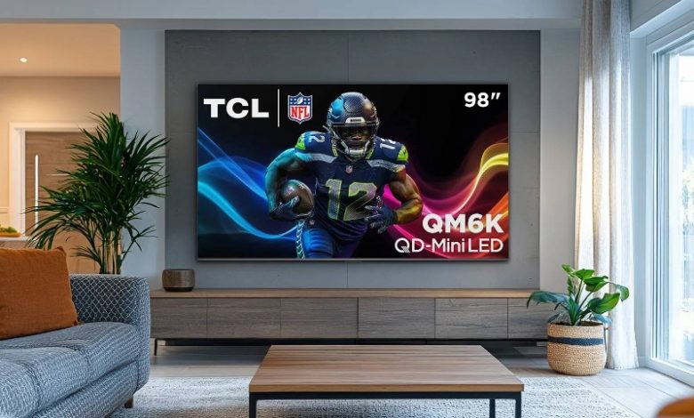 تلویزیون TCL QM6K 2025 با قیمت پایه ۷۴۹ دلار از راه رسید