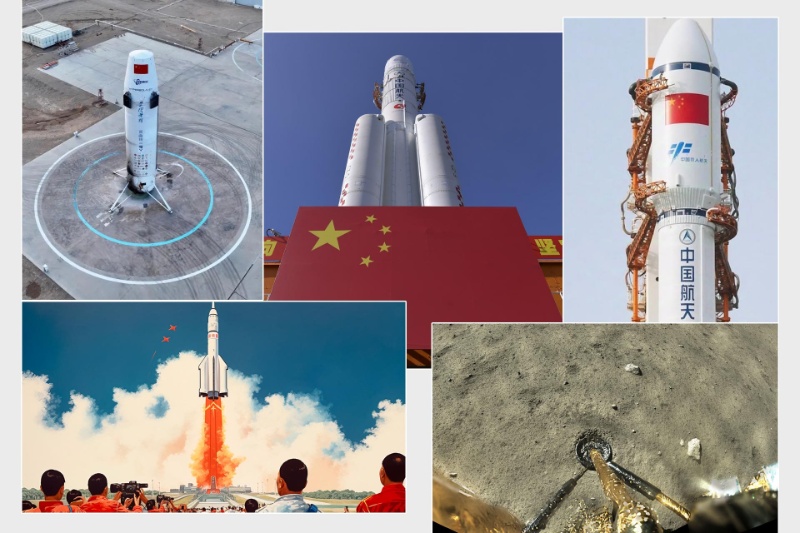 تمام موشکهای جدید چین در سال ۲۰۲۵: از لانگ مارچهای ارتقایافته تا پرتابگرهای چندبارمصرف
