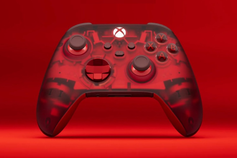 دسته جدید ایکسباکس با رنگ چشمنواز قرمز رونمایی شد