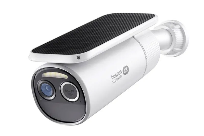 دوربین امنیتی بیسوس خورشید را تعقیب میکند و قابلیت ضبط هوشمند با وضوح 4K دارد