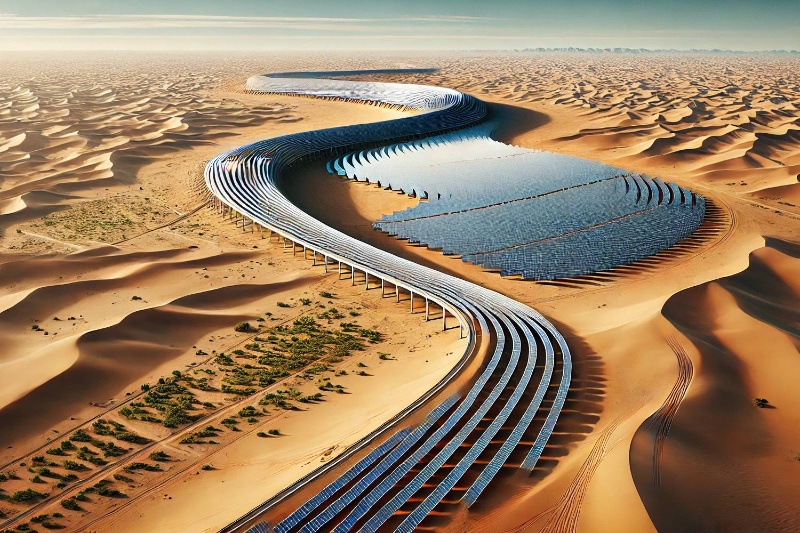 دیوار بزرگ خورشیدی: چین درصدد تبدیل بیابان به بزرگترین مزرعه خورشیدی جهان است
