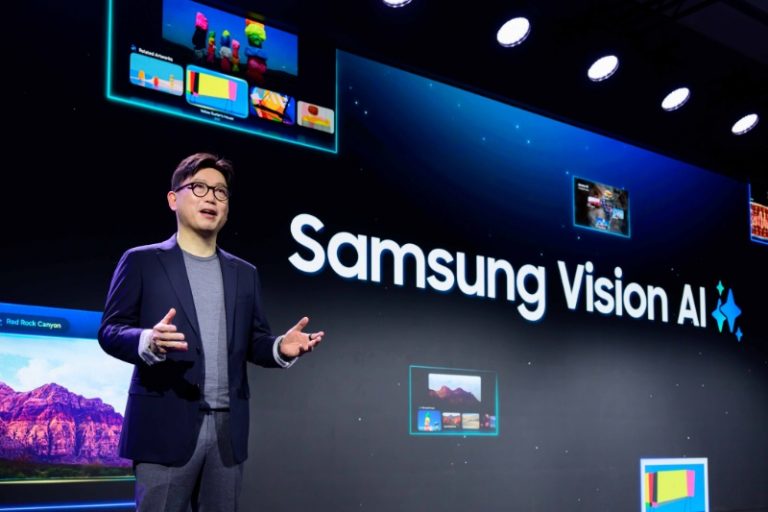 سامسونگ در CES 2025 از Vision AI رونمایی کرد؛ هوش مصنوعی گوشی، این بار در تلویزیون‌!