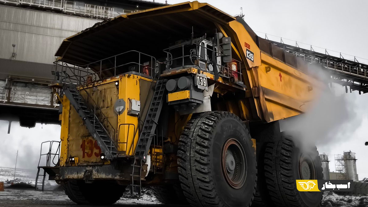 Liebherr T 282B: بزرگترین خودرو جهان