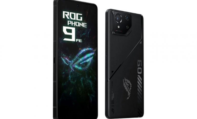 ایسوس هم به جمع FEدارها پیوست؛ رونمایی بیسروصدا از ROG Phone 9 FE