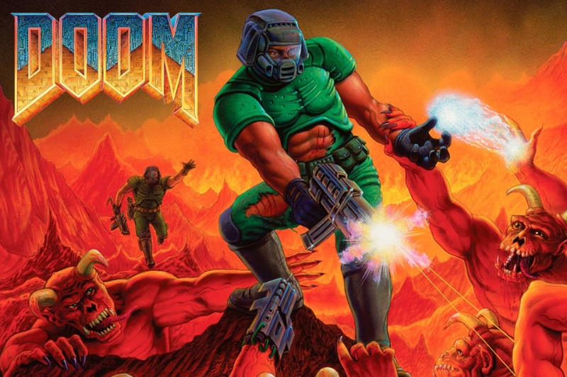 بازی Doom مستقیما روی دانگل اپل اجرا شد!