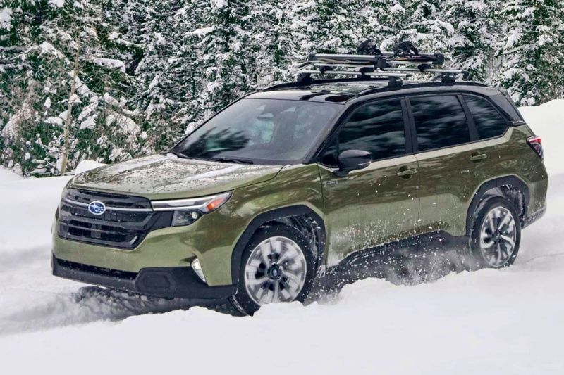 خودرو شاسیبلند پرهیاهو «سوبارو فارستر هیبرید ۲۰۲۵» رونمایی شد