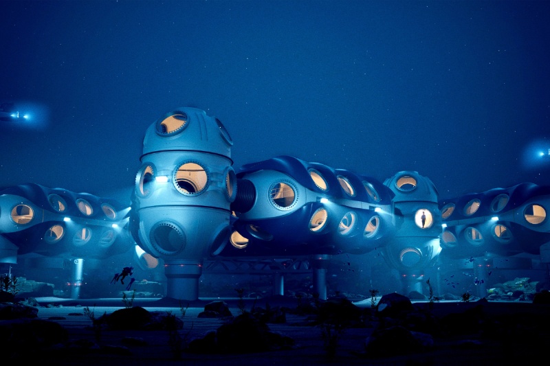 زندگی ۸۰ متر زیر آب؛ پروژه سکونتگاههای دائمی اعماق اقیانوس در آستانه ساخت