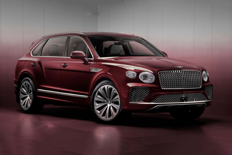 مدل سفارشی خودرو شاسیبلند بنتلی بنتایگا با طراحی چشمنواز معرفی شد