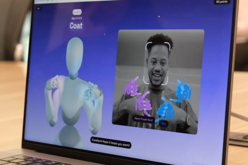 هوش مصنوعی Sign انویدیا یادگیری زبان اشاره را آسانتر میکند