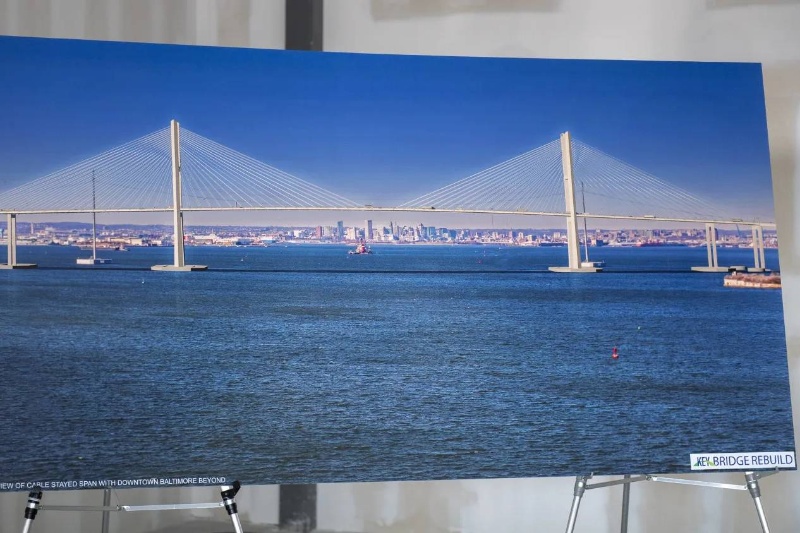 پل جدید بالتیمور با هدف ۱۰۰ سال دوام طراحی شده است