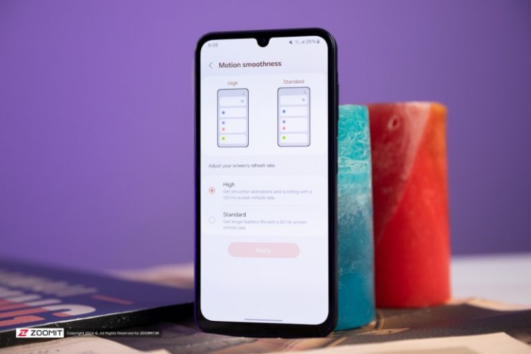 چگونه نرخ نوسازی گوشی سامسونگ و شیائومی را برای هر برنامه تنظیم کنیم؟
