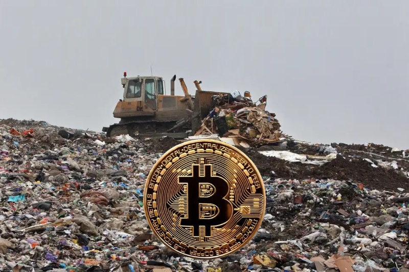 ۷۰۰ میلیون دلار بیتکوین در زیر زبالهها؛ مرد بریتانیایی میخواهد محل دفن زباله را بخرد!