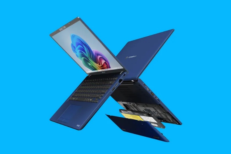 بازگشت باتریهای قابل تعویض؛ لپتاپ ۲۰۲۵ داینابوک با تراشه لونار لیک اینتل معرفی شد