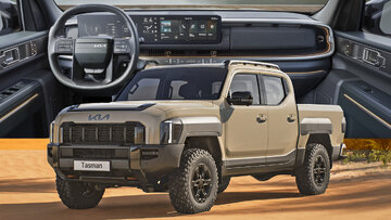 تاسمان، اولین وانت کیا در ایران / عکس