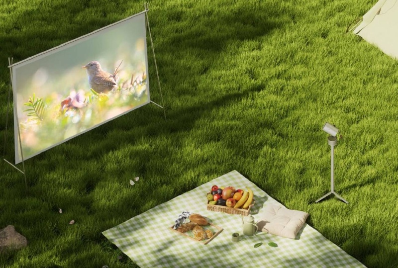 سینما در هر جایی که بخواهید؛ رونمایی نمایشگر ۷۰ اینچ قابل حمل