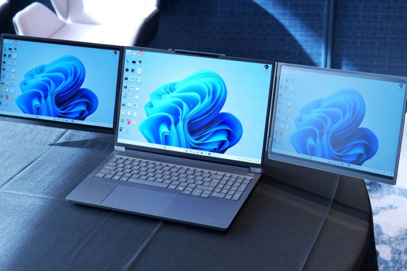 لوازم جانبی شگفتانگیز لنوو چند نمایشگر دیگر به لپتاپ تینکپد اضافه میکند