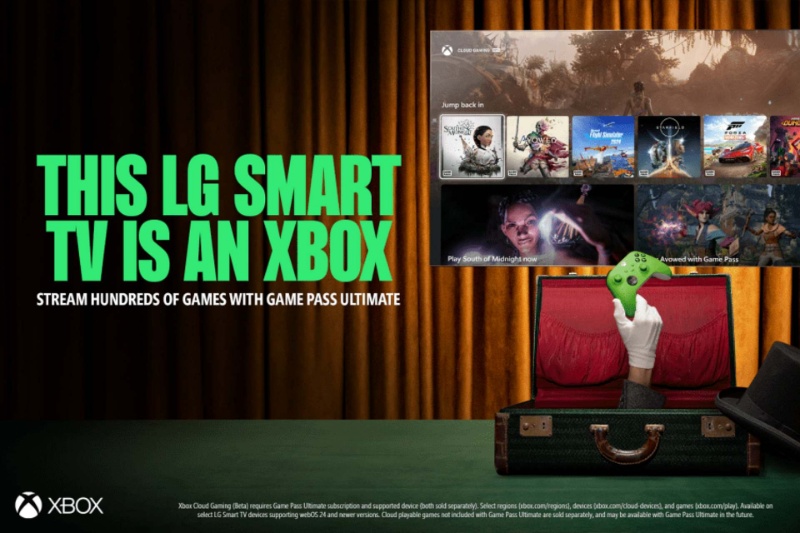 اپلیکیشن ایکسباکس وارد تلویزیونهای هوشمند الجی شد