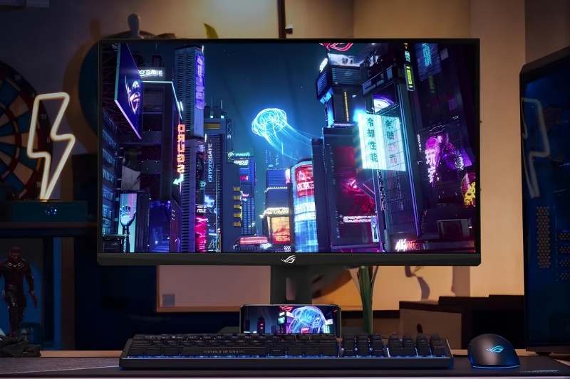 ایسوس مانیتور ۳۲ اینچ 4K با نرخ نوسازی دوحالته عرضه کرد