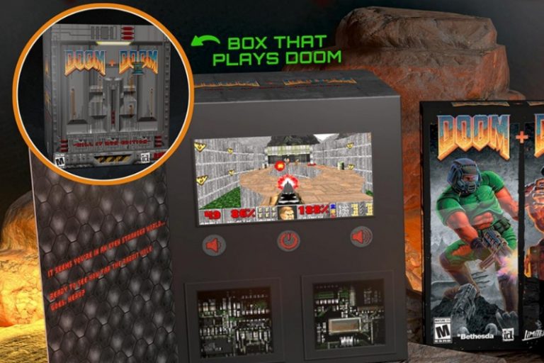 این جعبه ۶۶۶ دلاری، بازی Doom را اجرا می‌کند