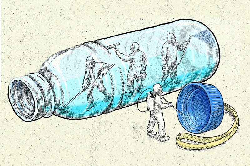 باکتری‌های پنهان در کمین شما؛ آیا بطری آب خود را به درستی می‌شویید؟