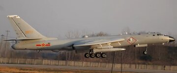 بمب‌افکن چینی مسلح به موشک‌ بالستیک هواپرتاب / نگرانی جدید آمریکا