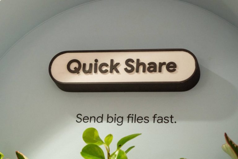 تصاویر نسخه بازطراحیشده Quick Share اندروید لو رفت