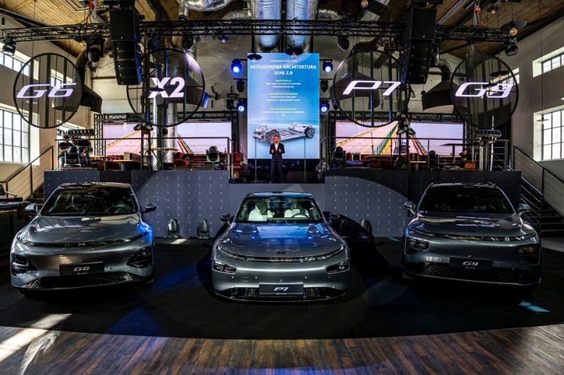 خودروساز چینی اکسپنگ با ۳ محصول جذاب وارد لهستان شد