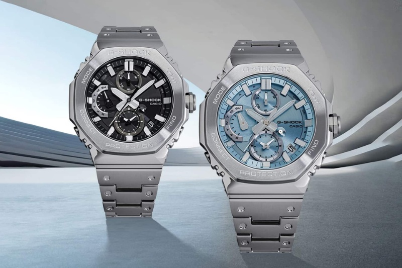 ساعتهای تمامفلزی جدید جیشاک با قیمت ۸۰۰ دلار معرفی شدند؛ باتری خورشیدی، بلوتوث و مقاومت تا عمق ۲۰۰ متری آب