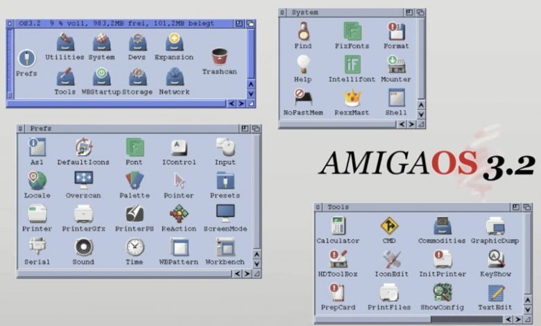 سیستمعامل ۳۳ساله AmigaOS آپدیتی غیرمنتظره دریافت کرد