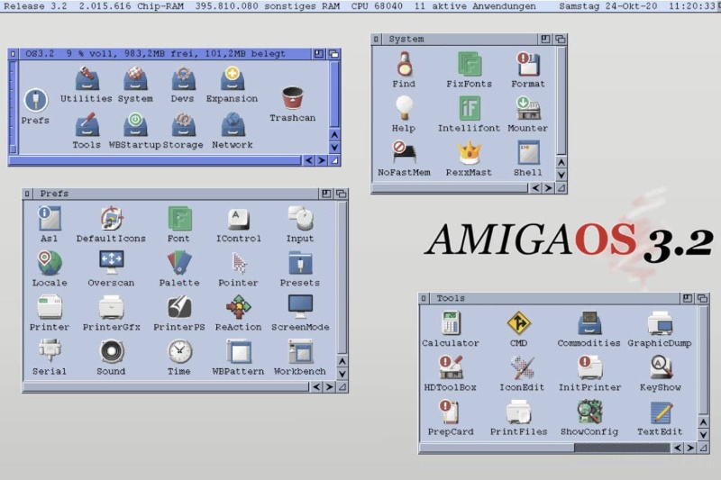 سیستمعامل ۳۳ساله AmigaOS آپدیتی غیرمنتظره دریافت کرد
