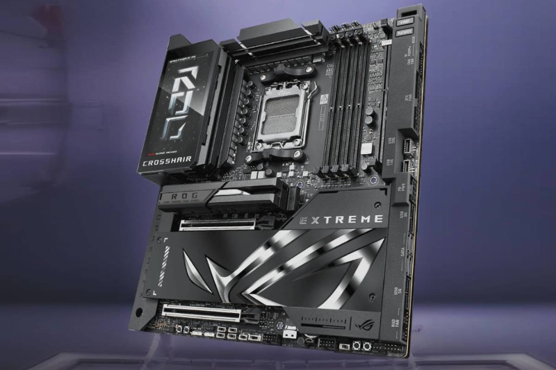 مادربرد X870E Extreme ایسوس برای پردازنده‌های AMD معرفی شد؛ قیمت ۱۴۰۰ دلاری، نمایشگر ۵ اینچی و خنک‌کننده سه‌بعدی