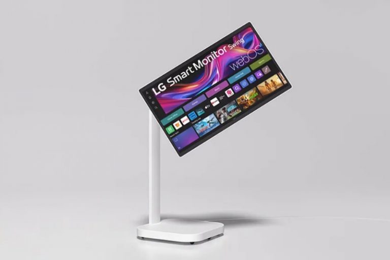 مانیتور ۳۲ اینچی 4K جدید الجی متحرک است!