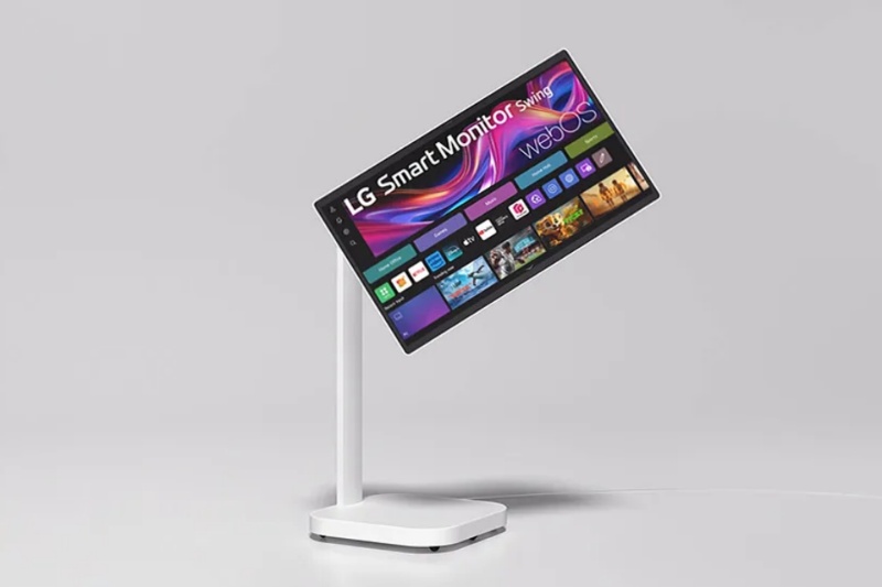 مانیتور ۳۲ اینچی 4K جدید الجی متحرک است!