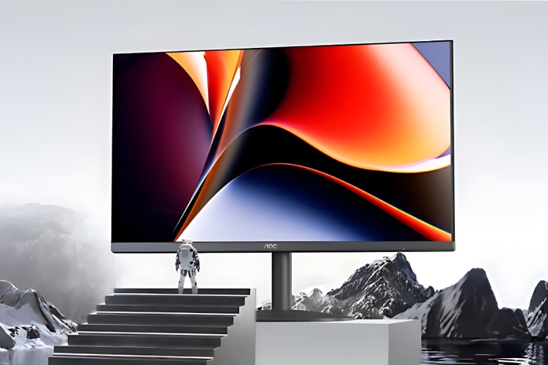 مانیتور ۵۵ دلاری AOC با پنل ۲۴ اینچی ۱۲۰ هرتز و نمایش ۱۶٫۷ میلیون رنگ رونمایی شد
