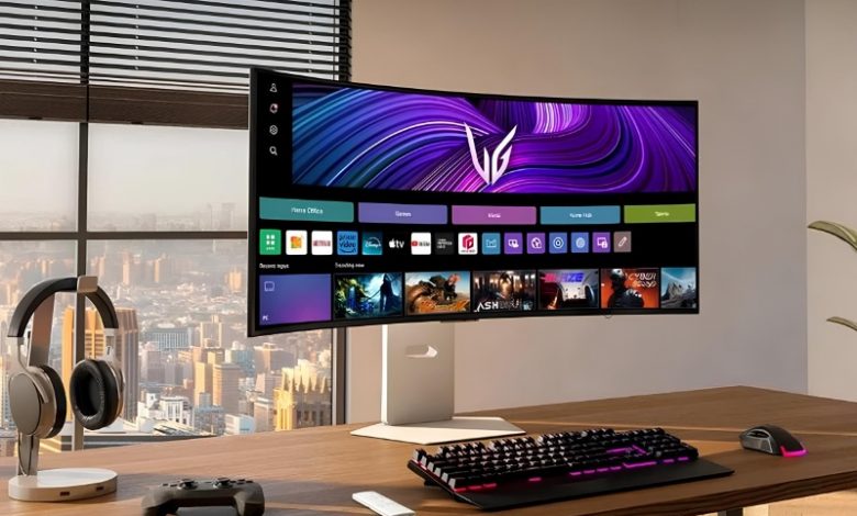 مانیتورهای ۲۹ و ۴۵ اینچی گیمینگ الجی با پنل OLED خمیده و نرخ نوسازی ۲۴۰ هرتزی معرفی شدند