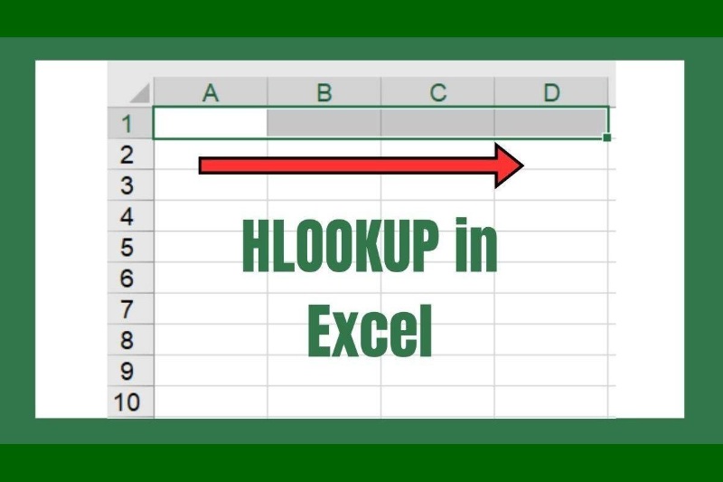 مکتب خونه: تابع HLOOKUP در اکسل