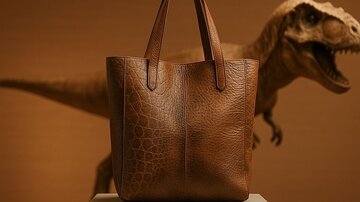 ورود دایناسورها به صنعت مد / تولید پوشاک آینده با چرم تی‌رکس!