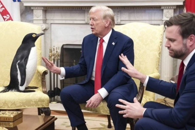 پنگوئنها تازهترین قربانیان ترامپ؛ اعمال تعرفه ۱۰ درصدی برای جزایر خالی از سکنه جنوبگان