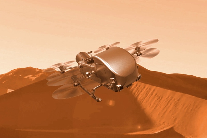 چراغ سبز نهایی به دراگونفلای؛ پهپاد هستهای ناسا برای کاوش تیتان وارد مرحله ساخت میشود