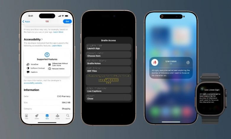 اپل بخشی از ویژگیهای جدید iOS 19 را معرفی کرد؛ از برچسبهای اپ استور تا خط بریل