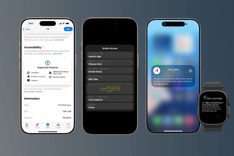 اپل بخشی از ویژگیهای جدید iOS 19 را معرفی کرد؛ از برچسبهای اپ استور تا خط بریل