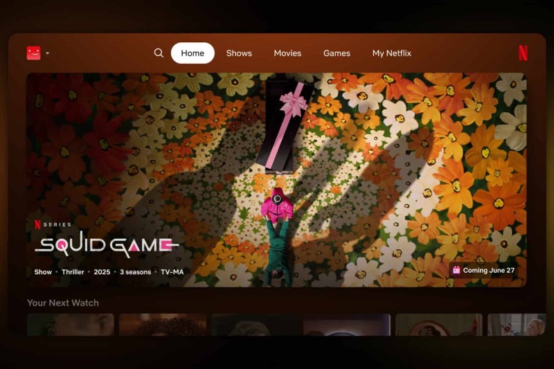 اپلیکیشن نتفلیکس برای تلویزیونها با تغییرات بزرگ آپدیت شد