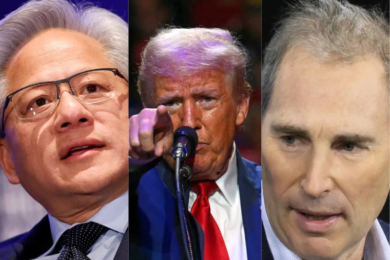 ترامپ با گروهی از ارشدترین مدیران صنعت تکنولوژی به عربستان رفت